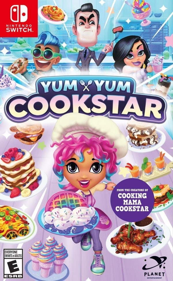 Portada oficial de Yum Yum Cookstar  SWITCH