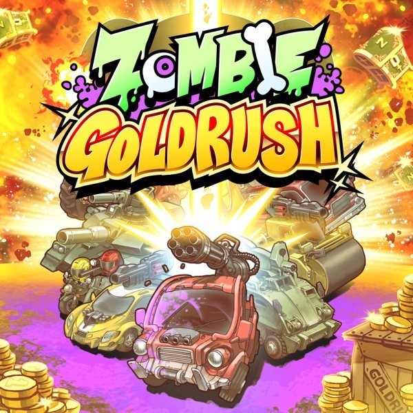 Portada oficial de Zombie Gold Rush  SWITCH
