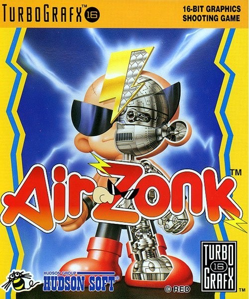 Portada oficial de Air Zonk  TG-16