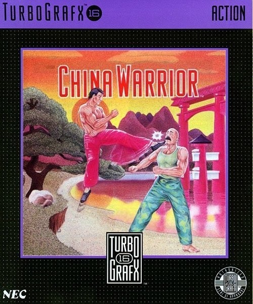 Portada oficial de China Warrior  TG-16