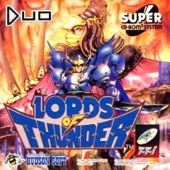Portada oficial de Lords of Thunder  TG-16