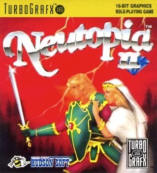 Portada oficial de Neutopia II  TG-16