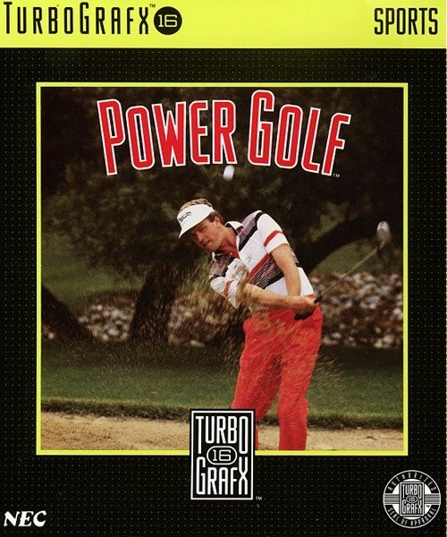 Portada oficial de Power Golf  TG-16
