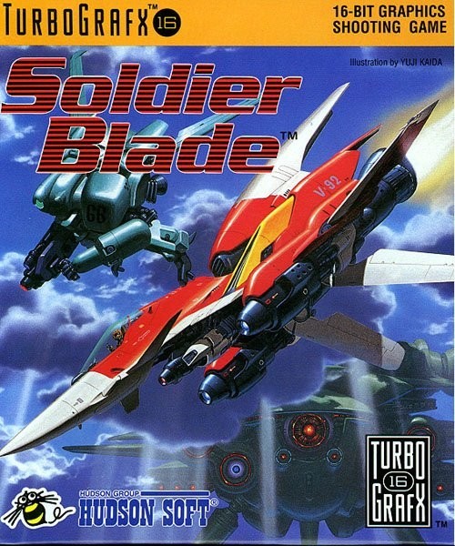Portada oficial de Soldier Blade  TG-16