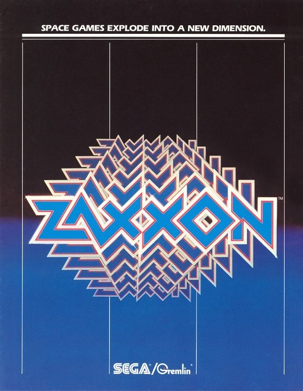 Portada oficial de Zaxxon  VCARCADE