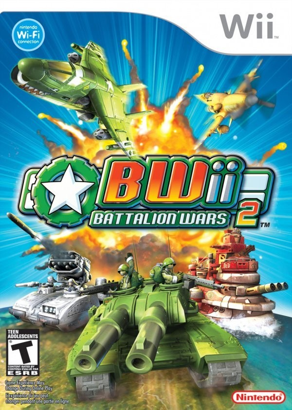 Portada oficial de Battalion Wars 2  WII