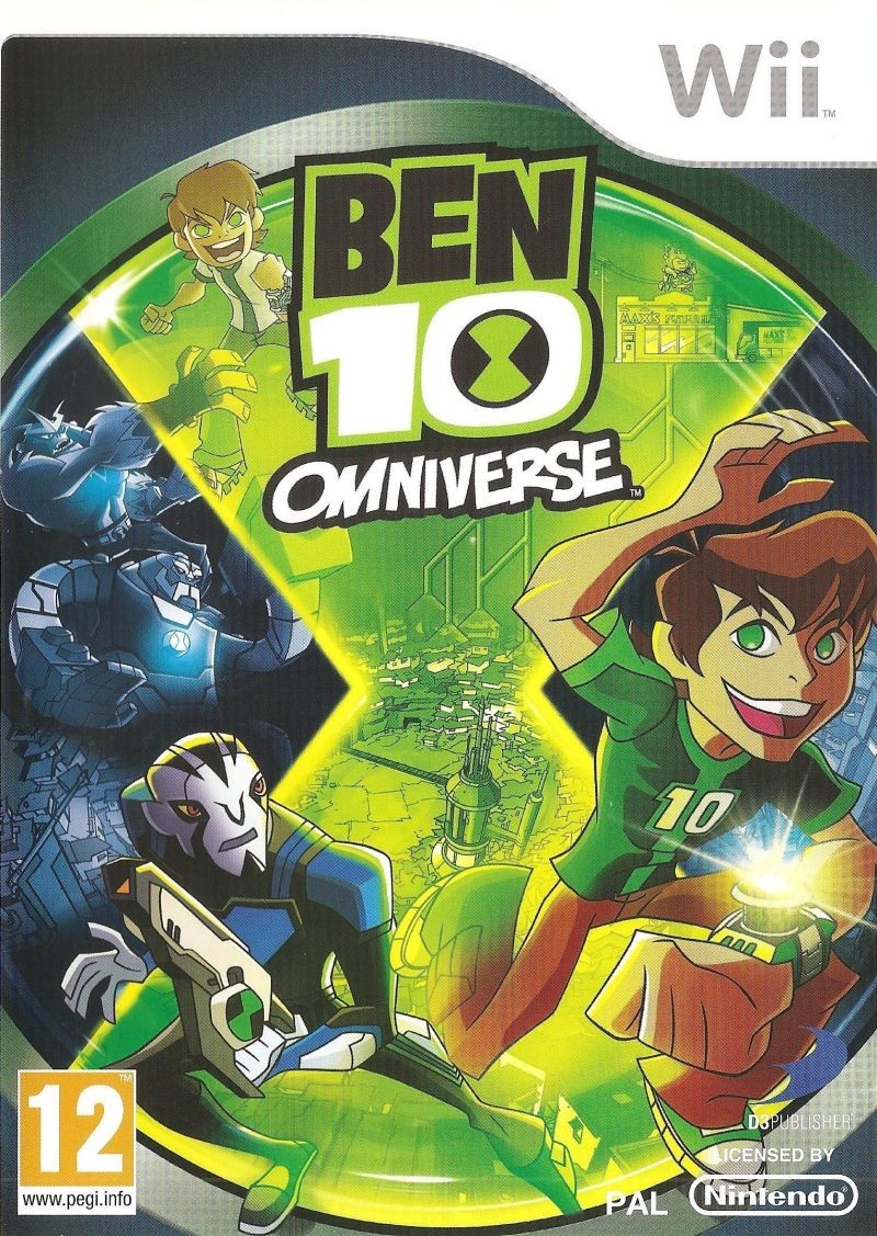 Carátula Ben 10 Omniverse WII