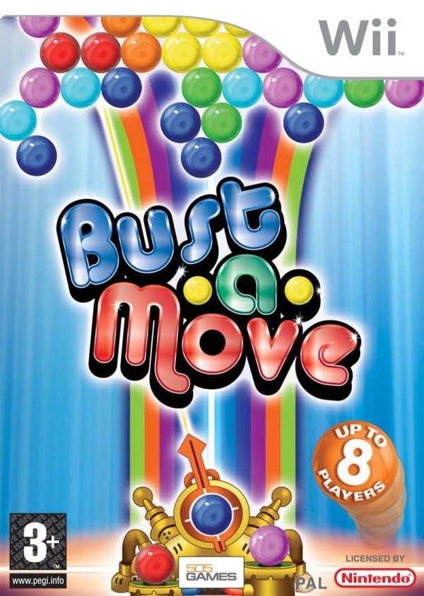 Portada oficial de Bust-A-Move Bash!  WII