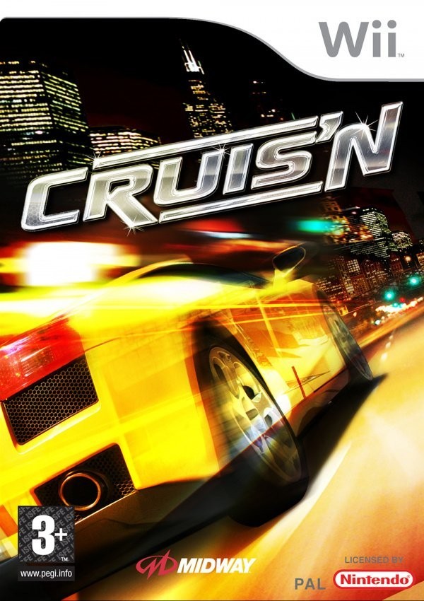 Portada oficial de Cruis'n  WII