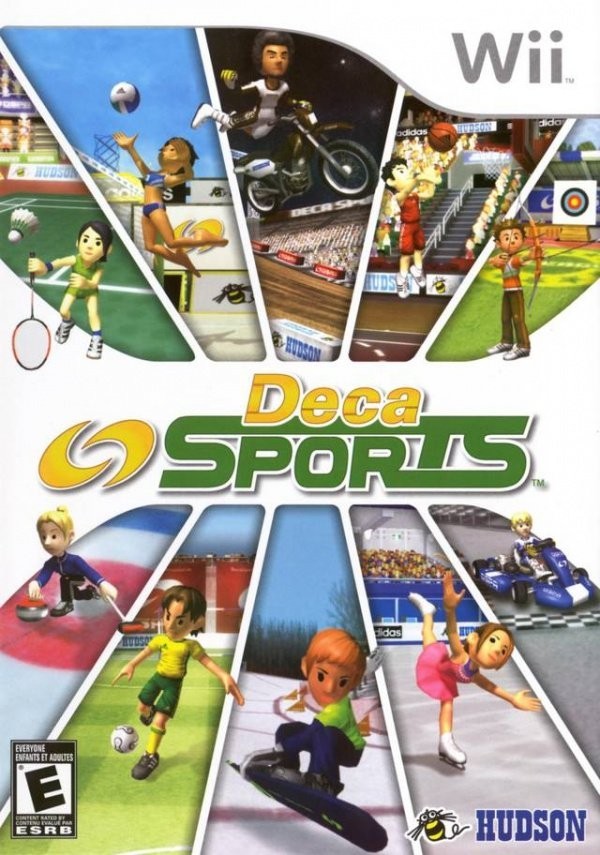 Portada oficial de Deca Sports  WII
