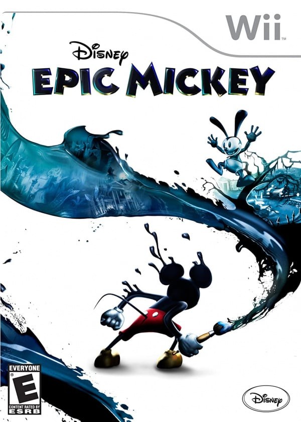 Portada oficial de Disney Epic Mickey  WII