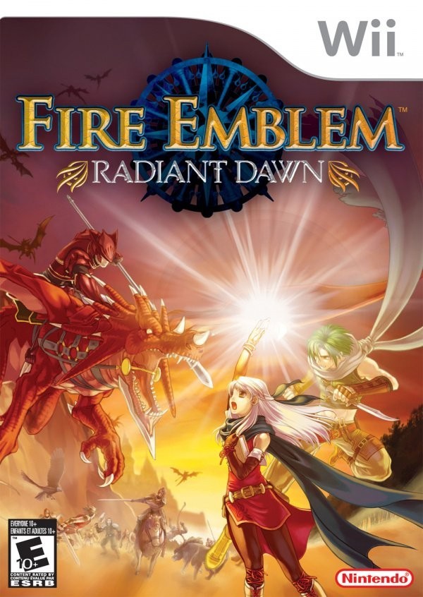 Portada oficial de Fire Emblem: Radiant Dawn  WII