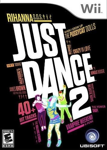 Portada oficial de Just Dance 2  WII