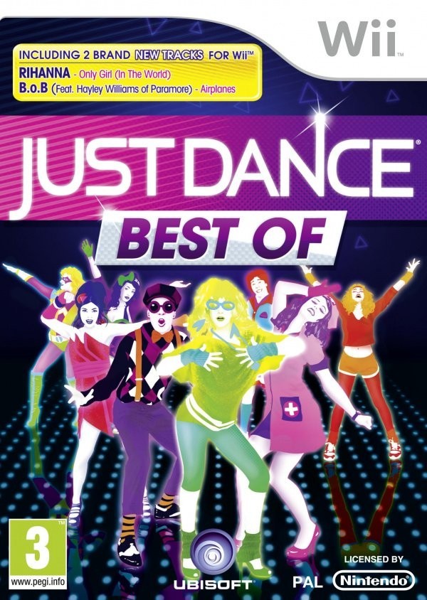 Portada oficial de Just Dance: Best Of  WII