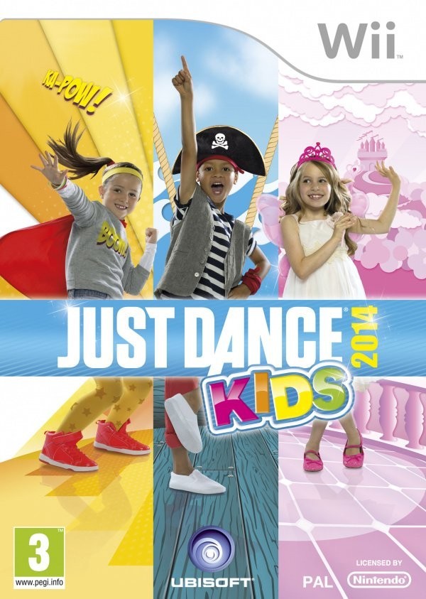 Portada oficial de Just Dance Kids 2014  WII