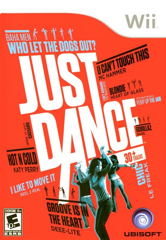 Portada oficial de Just Dance  WII