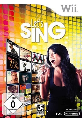 Portada oficial de Let's Sing  WII