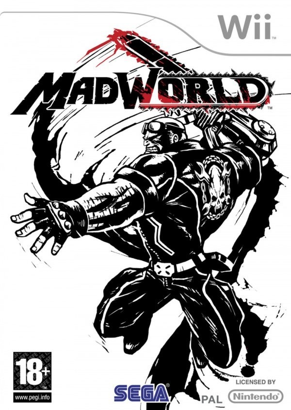 Portada oficial de MadWorld  WII