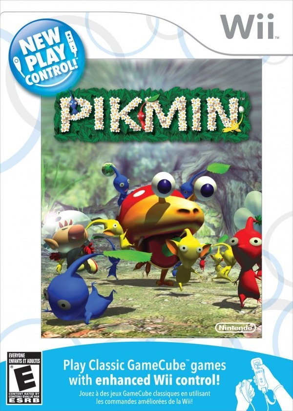 Portada oficial de New Play Control! Pikmin  WII