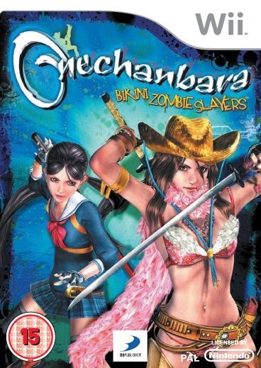 Portada oficial de Onechanbara: Bikini Zombie Slayers  WII