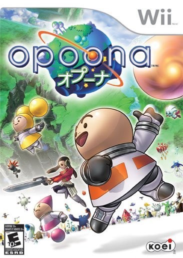Portada oficial de Opoona  WII