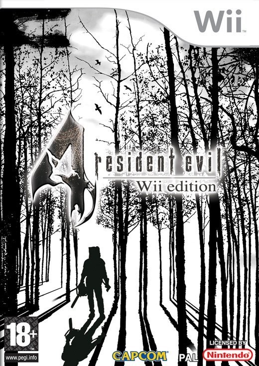 Portada oficial de Resident Evil 4: Wii Edition  WII