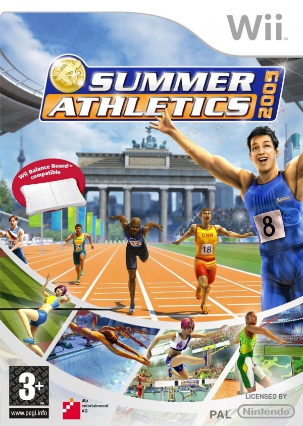 Portada oficial de Summer Athletics 2009  WII