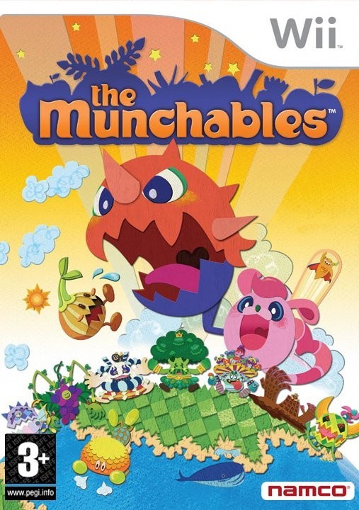 Portada oficial de The Munchables  WII