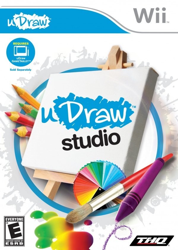 Portada oficial de uDraw Studio  WII