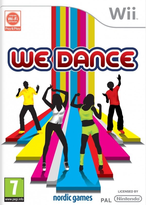 Portada oficial de We Dance  WII