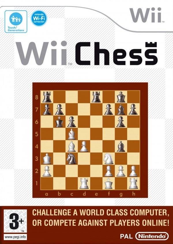 Portada oficial de Wii Chess  WII