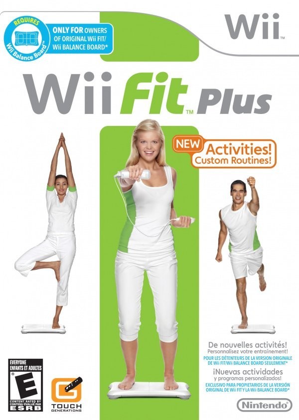 Portada oficial de Wii Fit Plus  WII