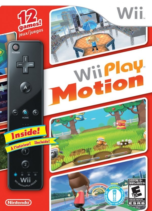 Portada oficial de Wii Play: Motion  WII