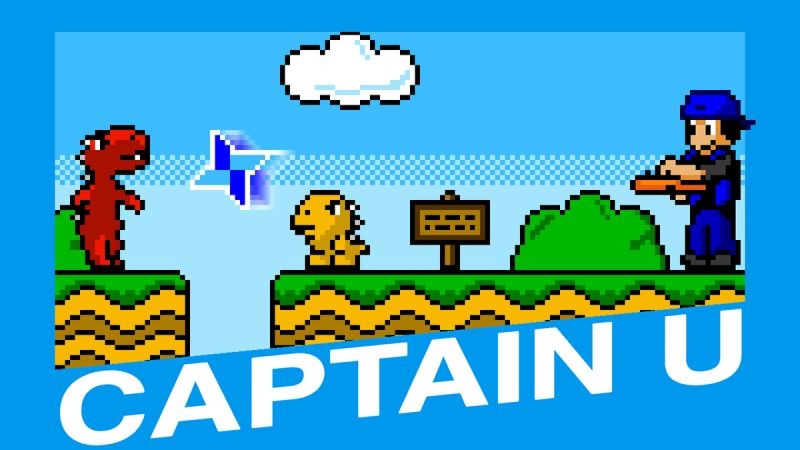 Portada oficial de Captain U  WIIU