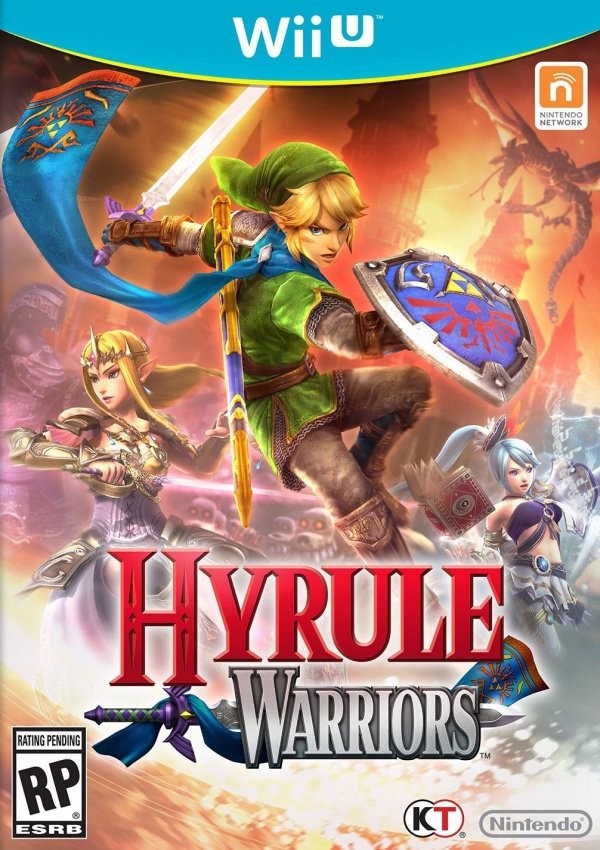 Portada oficial de Hyrule Warriors  WIIU
