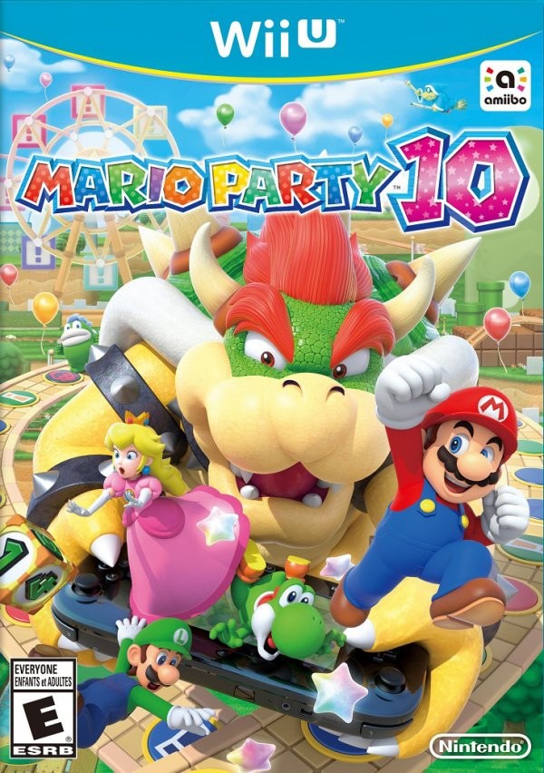 Portada oficial de Mario Party 10  WIIU