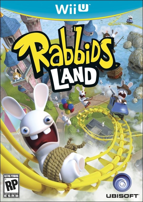 Portada oficial de Rabbids Land  WIIU