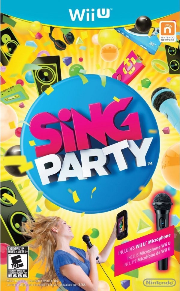 Portada oficial de SiNG Party  WIIU