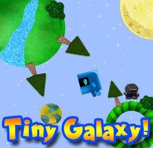 Portada oficial de Tiny Galaxy  WIIU