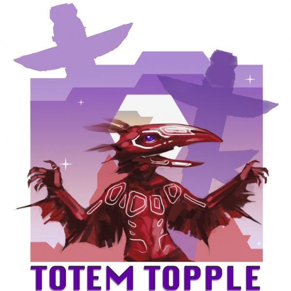 Portada oficial de Totem Topple  WIIU