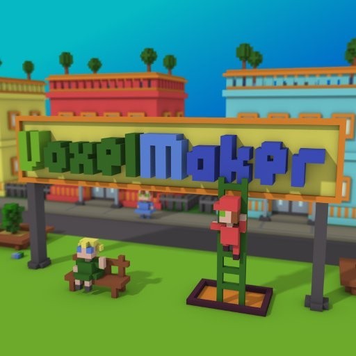 Portada oficial de VoxelMaker  WIIU