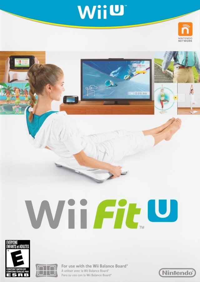 Portada oficial de Wii Fit U  WIIU