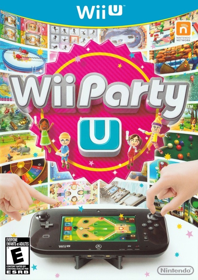 Portada oficial de Wii Party U  WIIU