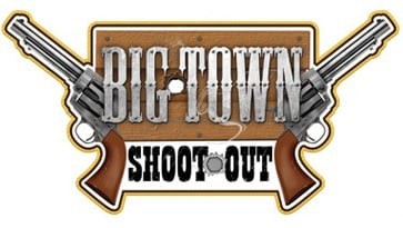 Portada oficial de Big Town Shoot Out  WIIWARE