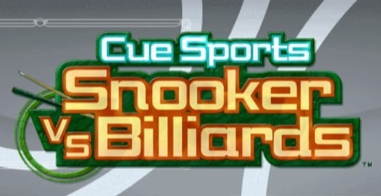 Portada oficial de Cue Sports: Snooker Vs Billiards  WIIWARE