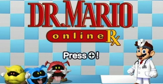 Portada oficial de Dr. Mario Online Rx  WIIWARE