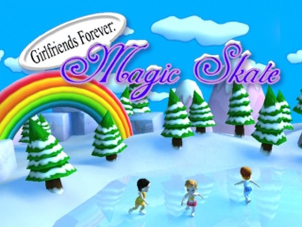 Portada oficial de Girlfriends Forever: Magic Skate  WIIWARE