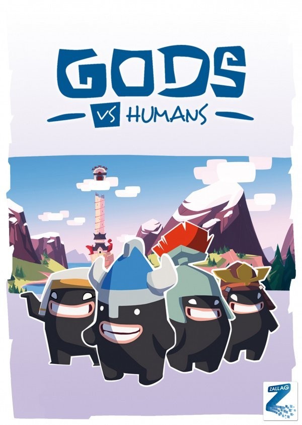 Portada oficial de Gods vs. Humans  WIIWARE