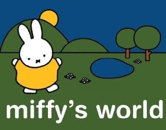 Portada oficial de Miffy's World  WIIWARE