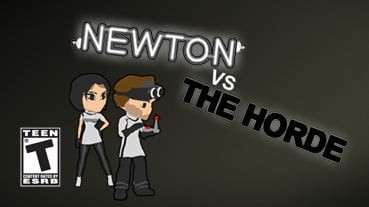 Portada oficial de Newton Vs The Horde  WIIWARE